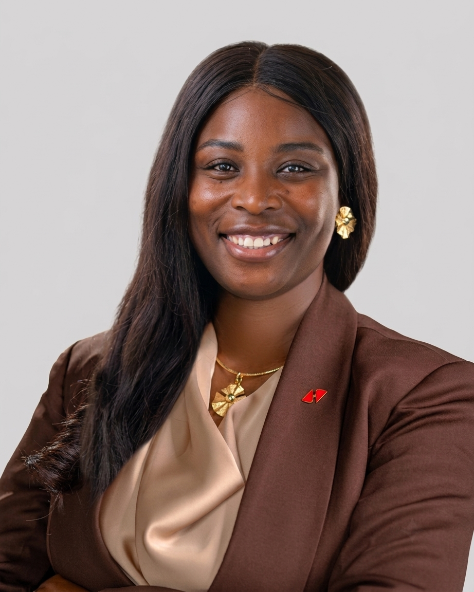 Black professional woman in suit